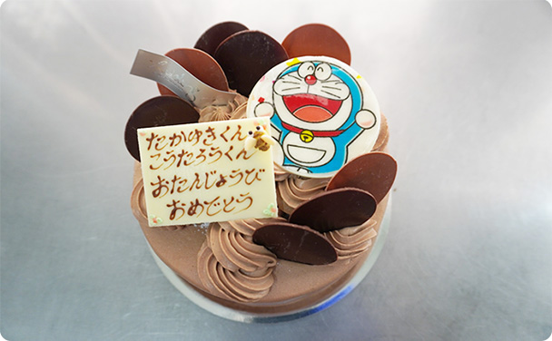 デコレーションケーキの例