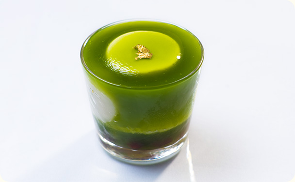 抹茶のムース