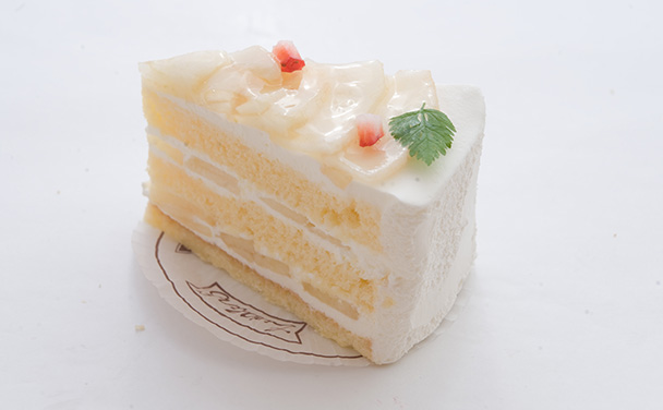 ラフランスのケーキ