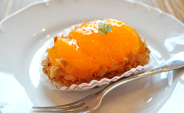 清見オレンジのタルト